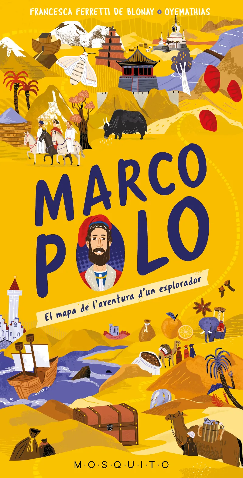 MARCO POLO -EL MAPA DE L'AVENTURA D'UN EXPLORADOR-