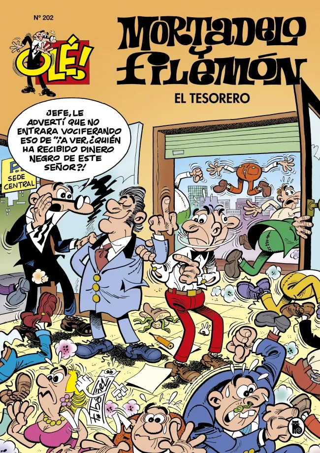 OLE MORTADELO VOL 202: EL TESORERO -ED.2023-
