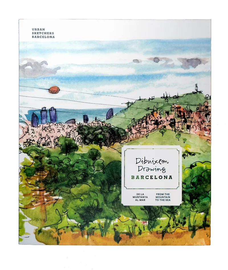 DIBUIXEM BARCELONA DE LA MUNTANYA AL MAR