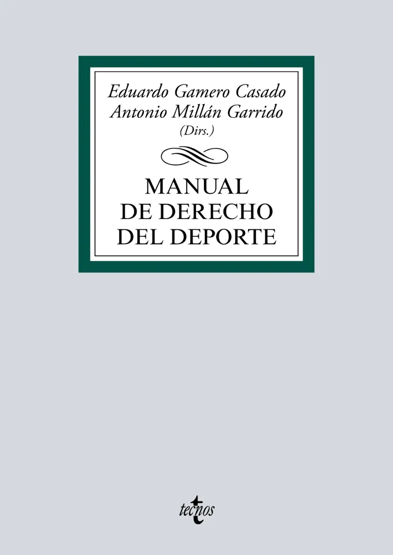 MANUAL DE DERECHO DEL DEPORTE