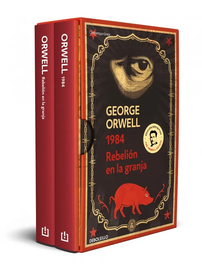 GEORGE ORWELL (PACK CON LAS EDICIONES DEFINITIVAS AVALADAS POR THE ORWELL ESTATE DE 1984 Y REBELIÓN EN LA GRANJA)