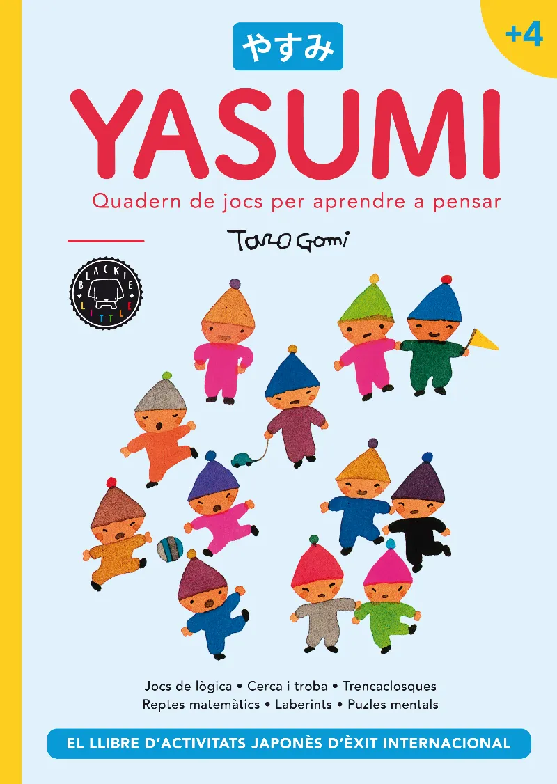 YASUMI -QUADERN DE JOCS PER APRENDRE A PENSAR - +4 ANYS