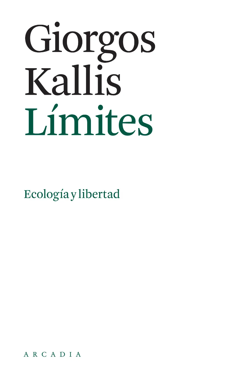 LIMITES -ECOLOGIA Y LIBERTAD-
