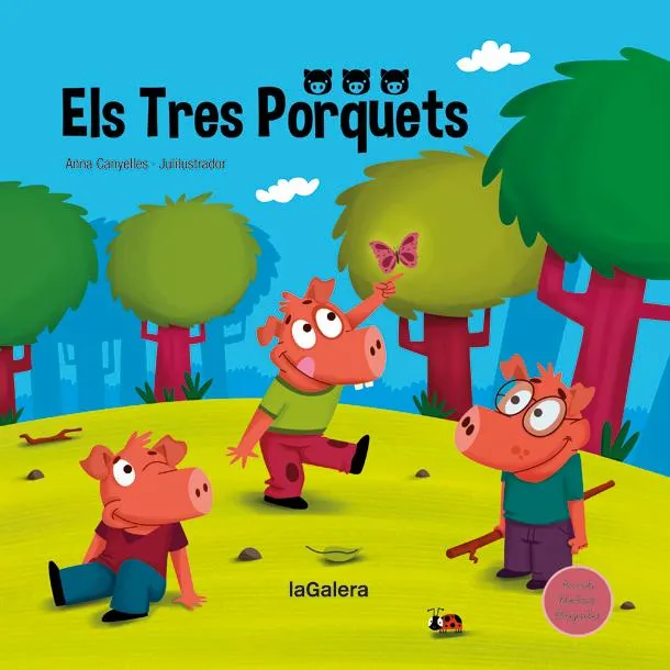 TRES PORQUETS, ELS - LLETRA LLIGADA