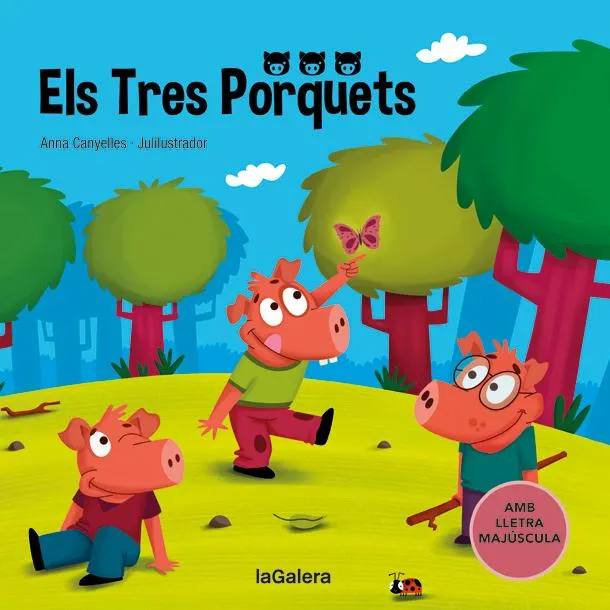 TRES PORQUETS, ELS - LLETRA MAJUSCULA