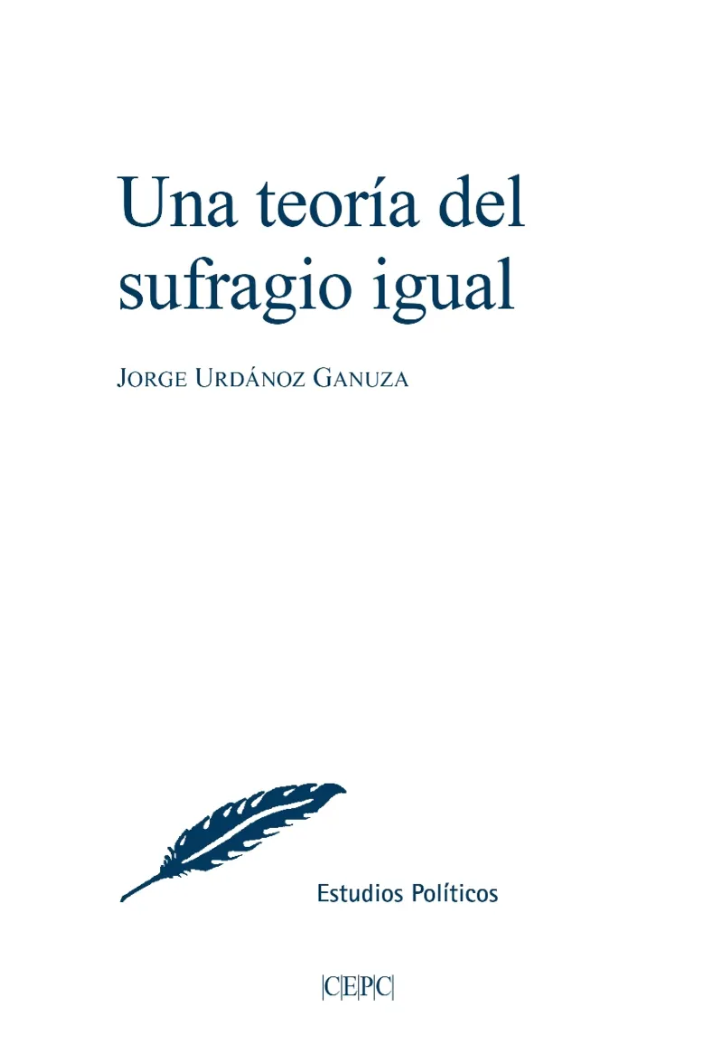 TEORIA DEL SUFRAGIO IGUAL, UNA