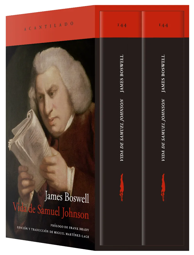 VIDA DE SAMUEL JOHNSON - ESTUCHE 2 VOLUMENES -