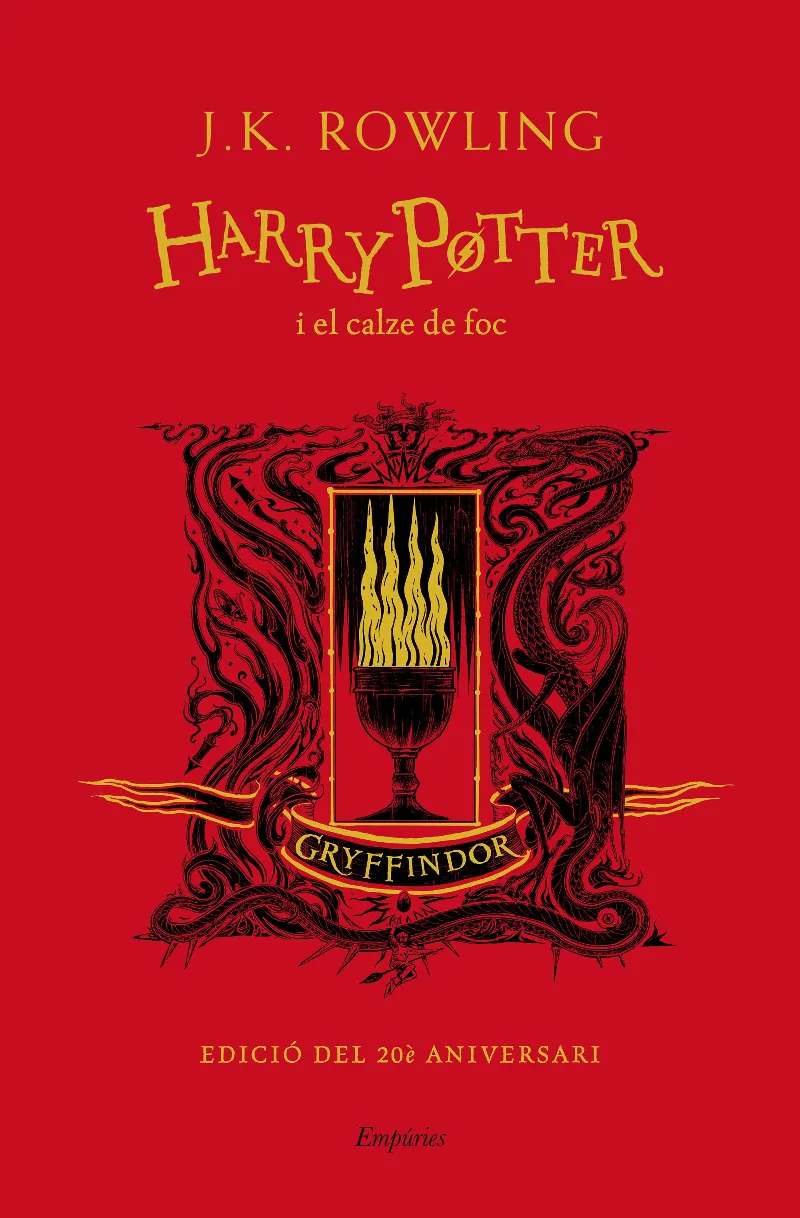 HARRY POTTER I EL CALZE DE FOC -GRYFFINDOR- VERMELL
