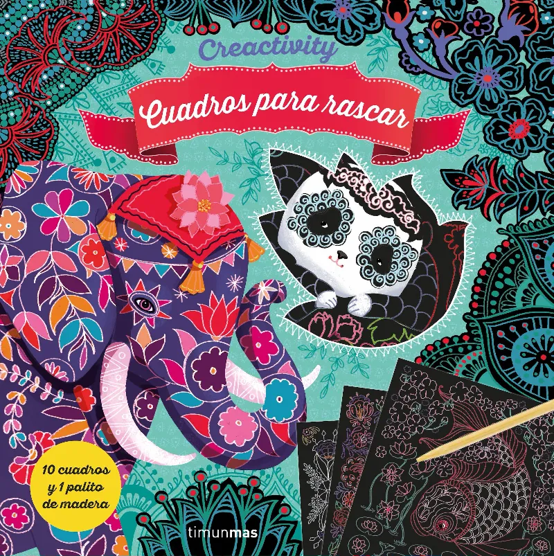 CUADROS PARA RASCAR -ANIMALES DEL MUNDO-