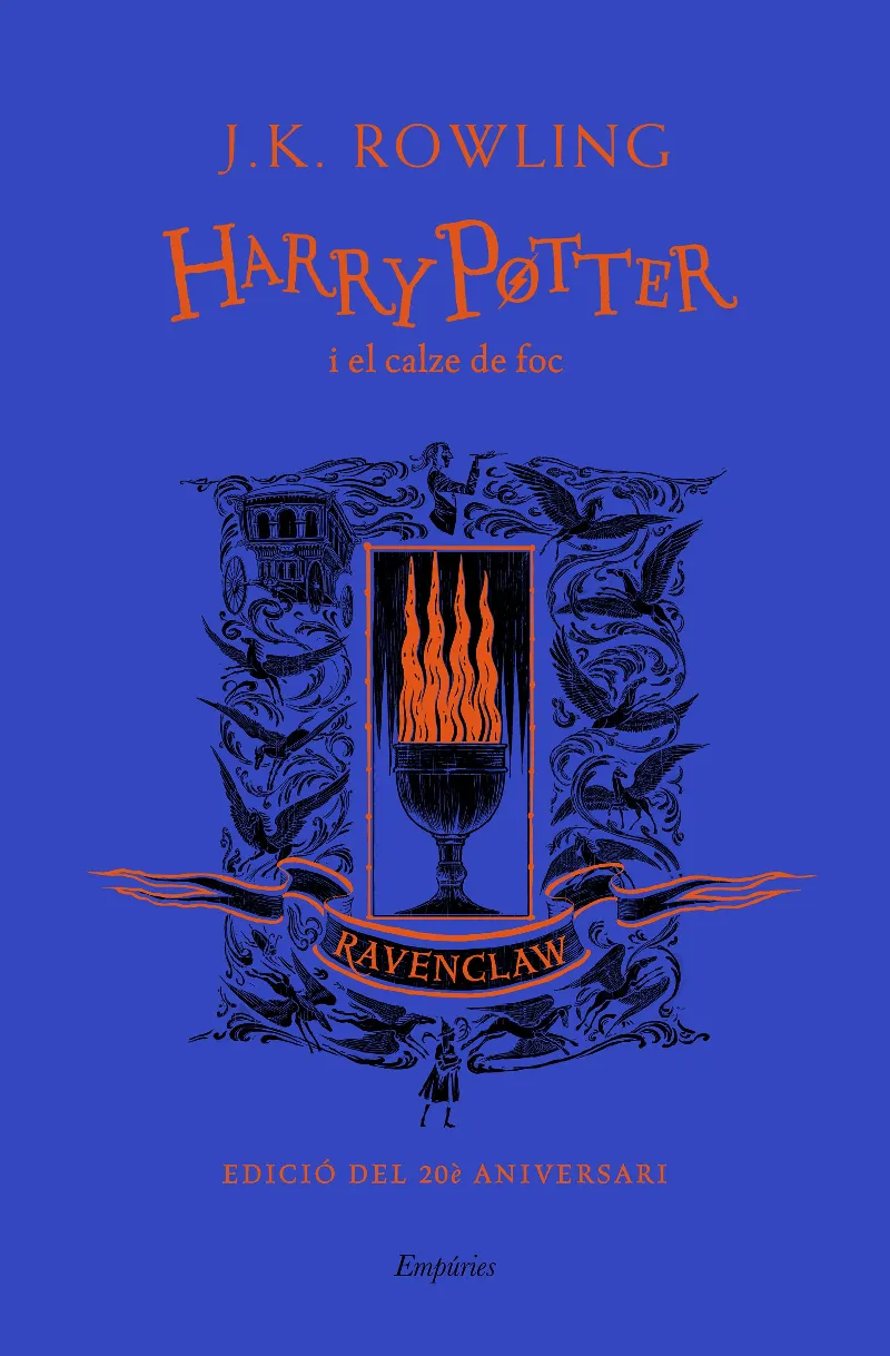 HARRY POTTER I EL CALZE DE FOC -RAVENCLAW - BLAU