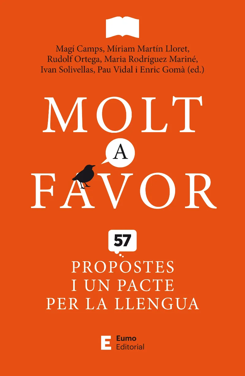 MOLT A FAVOR - PROPOSTES I UN PACTE PER LA LLENGUA -