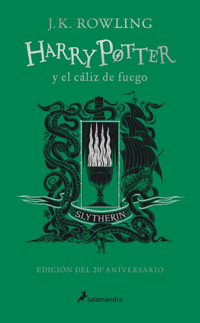 HARRY POTTER Y EL CALIZ DE FUEGO -SLYTHERIN- VERD