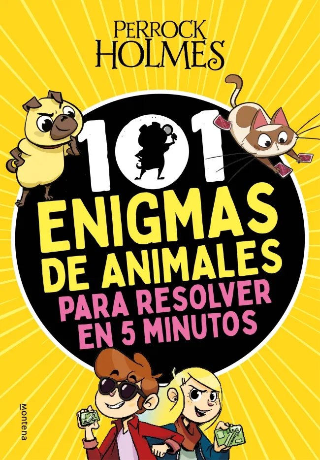 PERROCK HOLMES 101 ENIGMAS DE ANIMALES PARA RESOLVER EN 5 MINUTOS