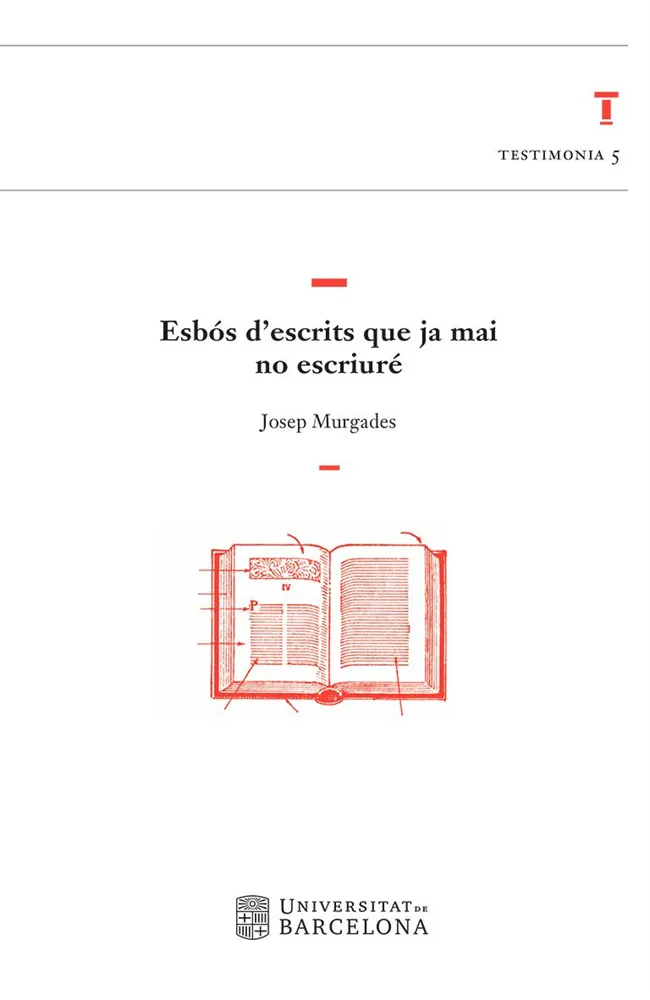 ESBÓS D’ESCRITS QUE JA MAI NO ESCRIURÉ