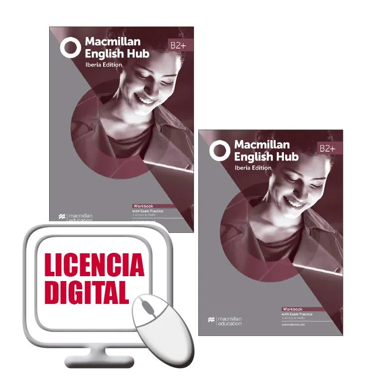 MACMILLAN ENGLISH HUB B2+ WB PK
