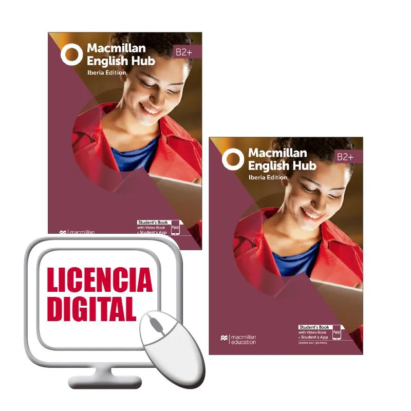 MACMILLAN ENGLISH HUB B2+ SB PK