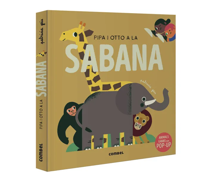 PIPA I OTTO A LA SABANA.ANIMALS GRANS EN POP-UP
