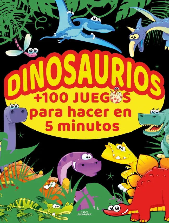 DINOSAURIOS + DE 100 JUEGOS PARA HACER EN 5 MINUTOS