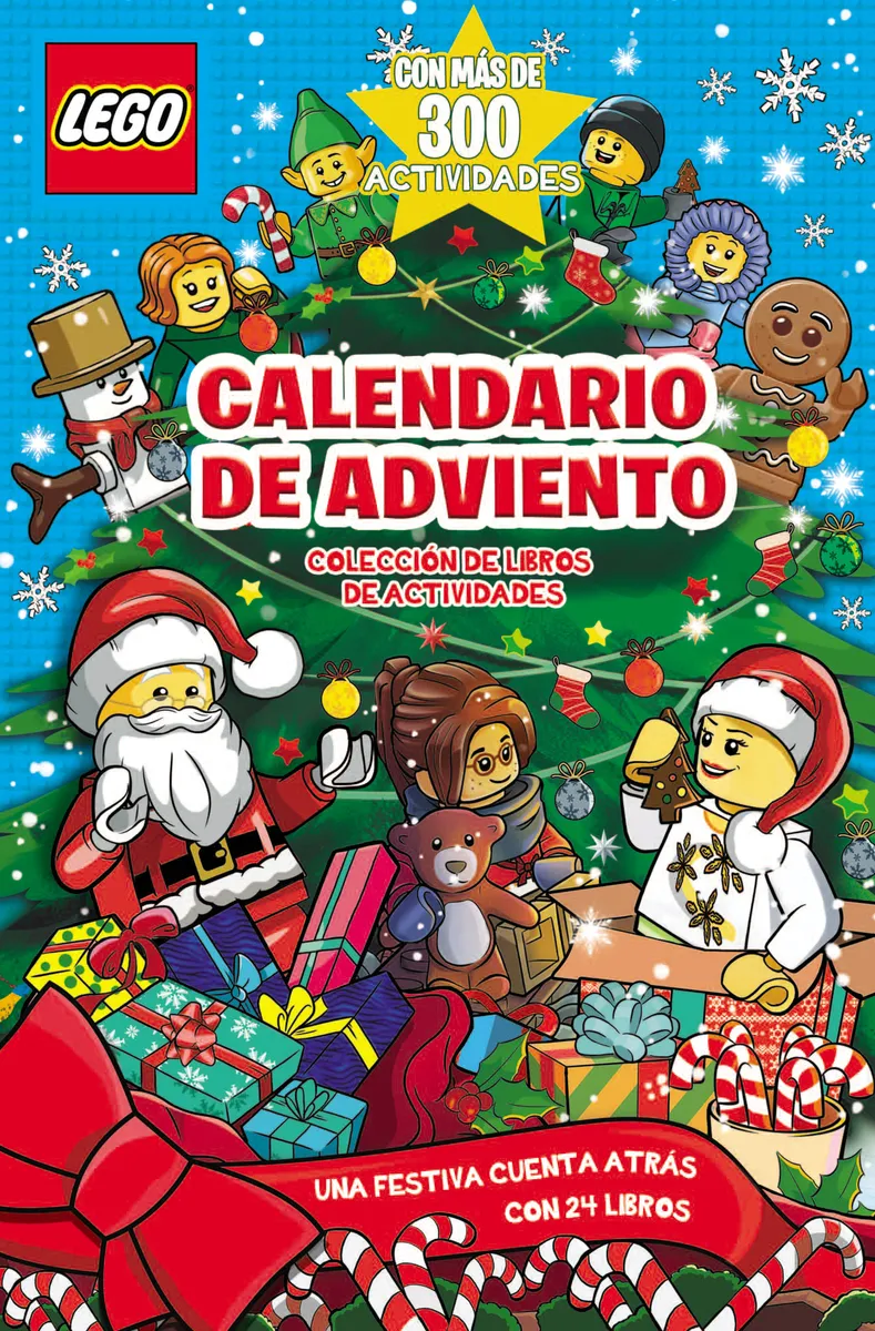 CALENDARIO DE ADVIENTO 2021: LEGO COLECCION DE LIBROS DE ACTIVIDADES