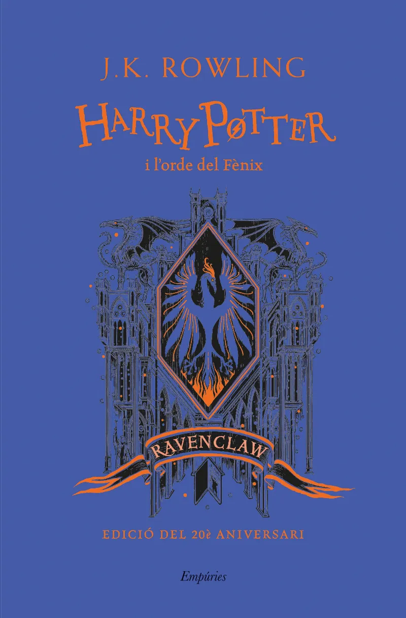 HARRY POTTER I L'ORDRE DEL FENIX -RAVENCLAW- BLAU