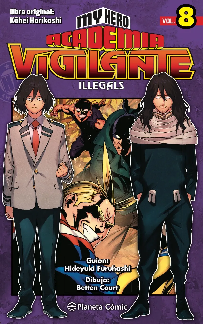 MY HERO ACADEMIA VIGILANTE ILLEGALS Nº 08/15