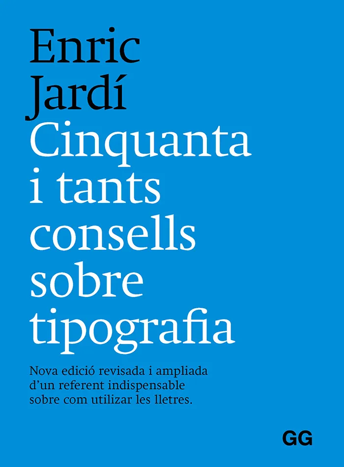 CINQUANTA I TANTS CONSELLS SOBRE TIPOGRAFIA