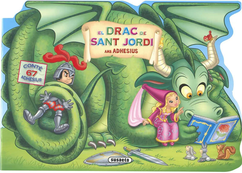 DRAC DE SANT JORDI AMB ADHESIUS, EL