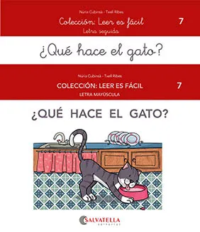 LEER ES FÁCIL 7-QUÉ HACE EL GATO