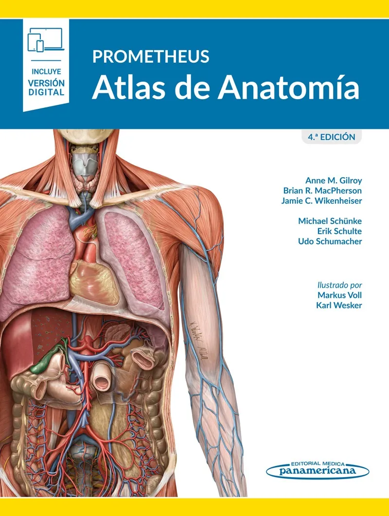 PROMETHEUS.ATLAS DE ANATOMÍA(4ª EDICIÓN 2021)