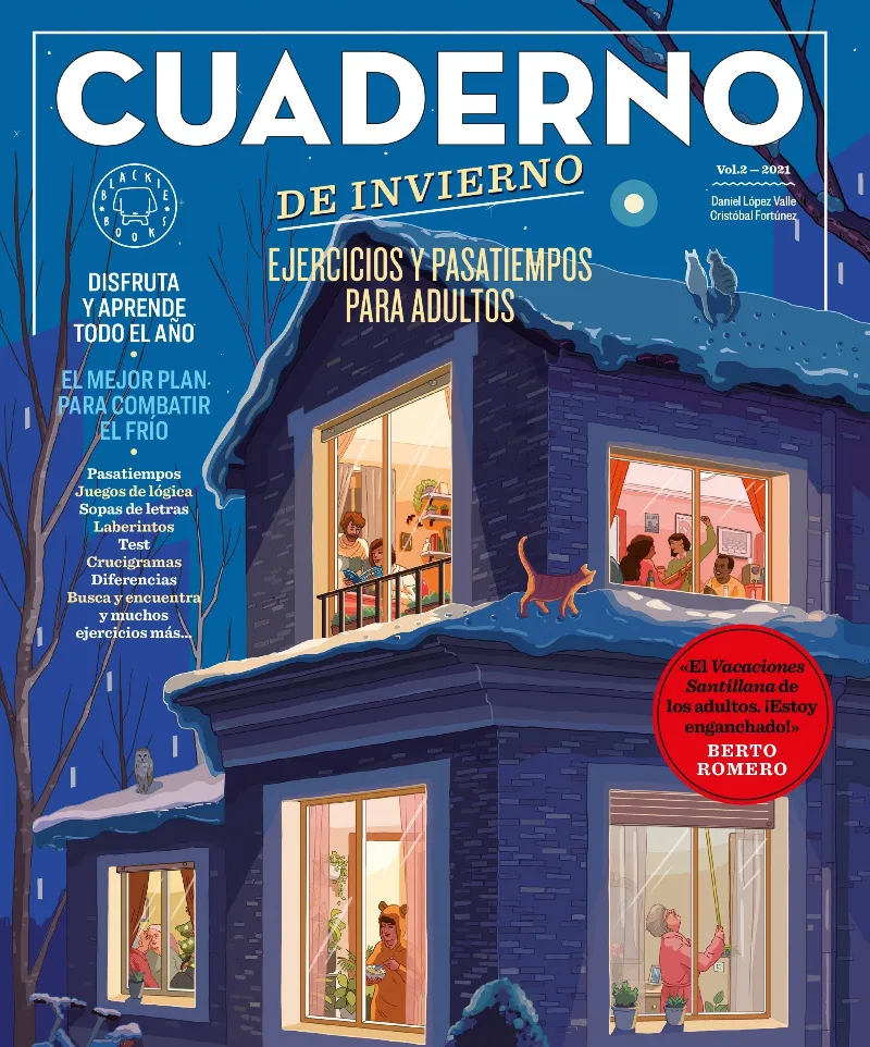 CUADERNO DE INVIERNO VOL. 2 -EJERCICIOS Y PASATIEMPOS PARA ADULTOS-