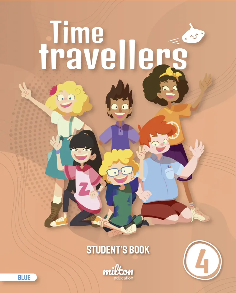 TIME TRAVELLERS 4 BLUE STUDENT'S BOOK ENGLISH 4 PRIMARIA