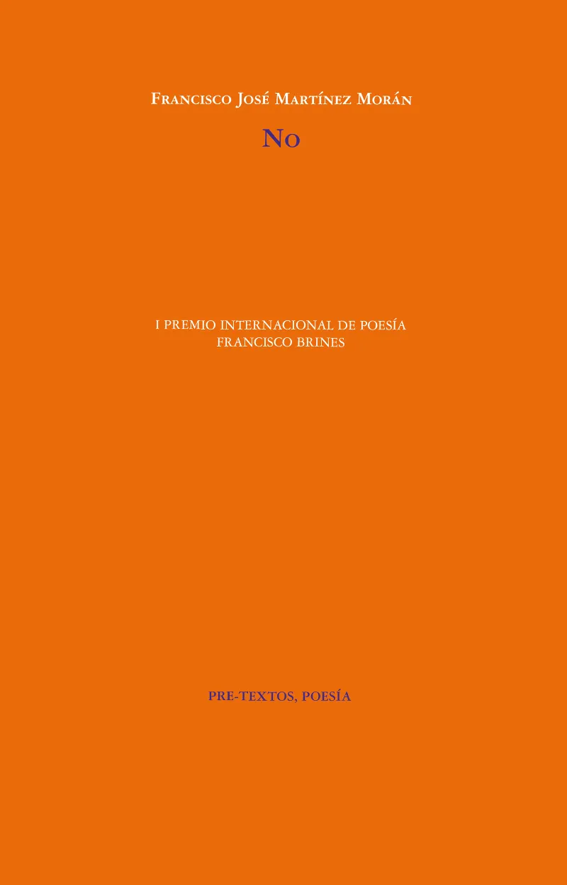 NO -PREMIO INTERNACIONAL DE POESIA FRANCISCO BRINES-