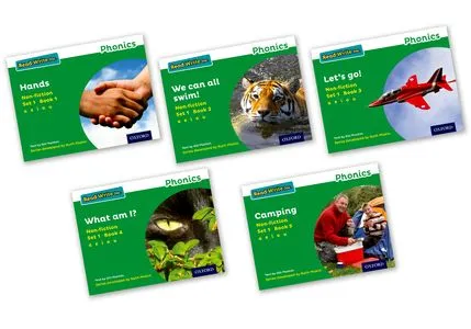 RWI - PHONICS SET 1 GREEN NON-FICT PK 5