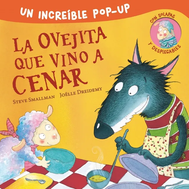 OVEJITA QUE VINO A CENAR, LA -POP-UP - CON SOLAPAS