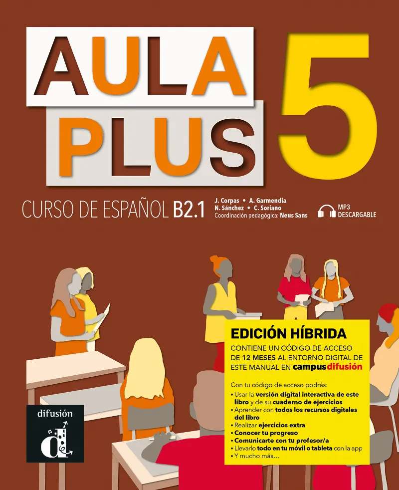 AULA PLUS 5 ED. HÍBRIDA L. DEL ALUMNO