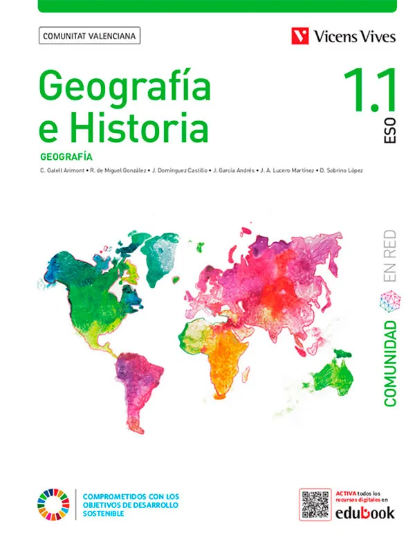 GEOGRAFIA HISTORIA 1ESO BIM COM RED C/V