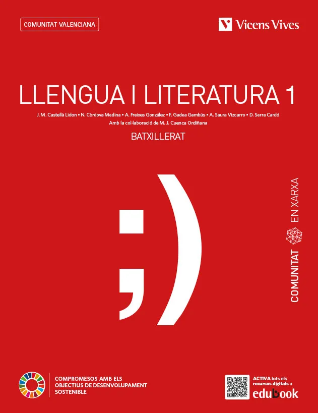 LLENGUA I LIT CATALANES 1 BACH XARXA VALENCIA