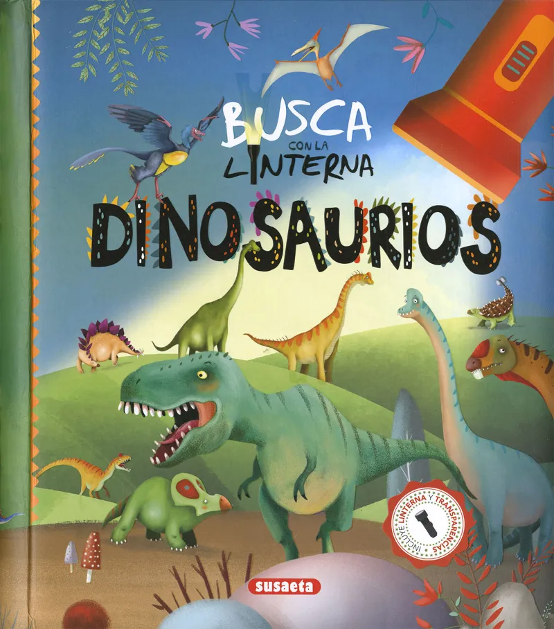 BUSCA CON LINTERNA: DINOSAURIOS