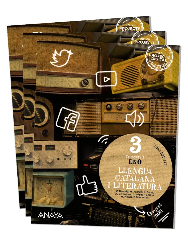 LLENGUA CATALANA I LITERATURA 3.