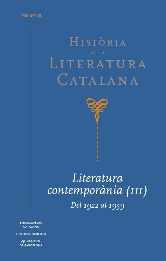 HISTORIA DE LA LITERATURA CONTEMPORANIA VII
