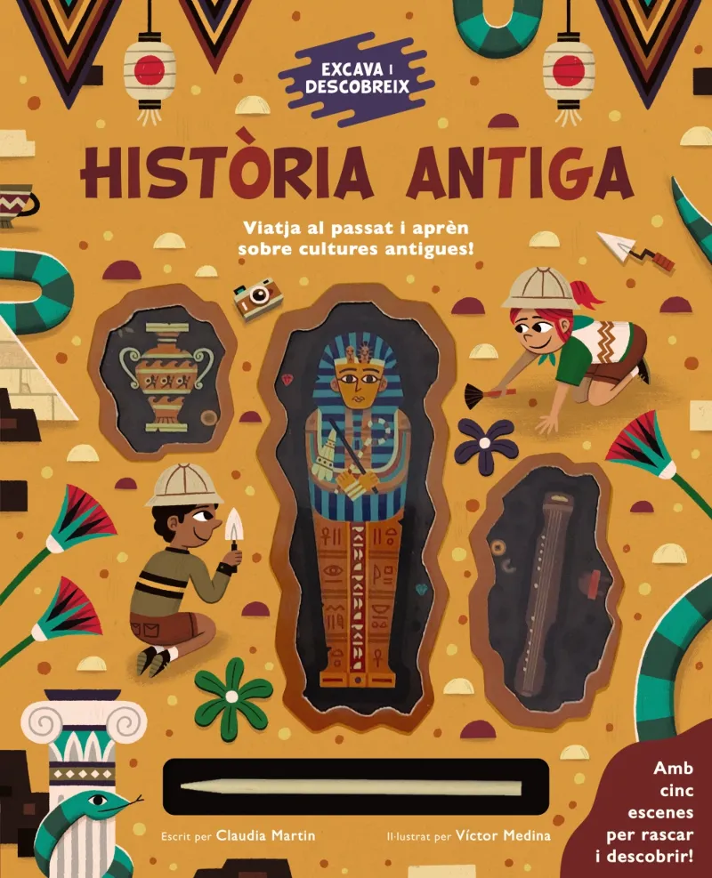 EXCAVA I DESCOBREIX HISTORIA ANTIGA