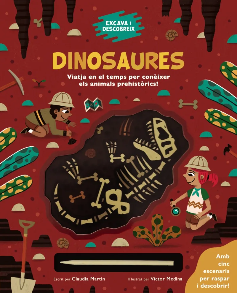EXCAVA I DESCOBREIX DINOSAURES