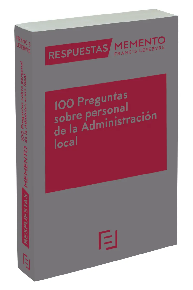 100 PREGUNTAS SOBRE PERSONAL DE LA ADMINISTRACION LOCAL