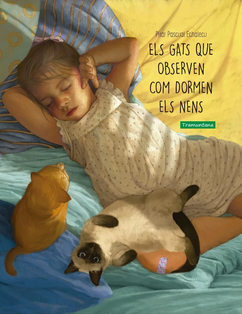 GATS QUE OBSERVEN COM DORMEN ELS NENS