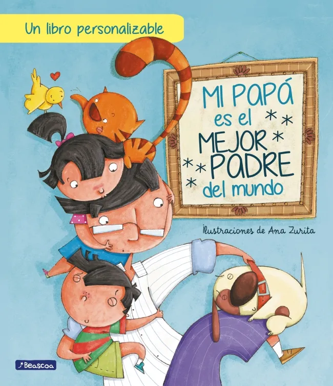 Mi papá es el mejor padre del mundo (edición personalizable)