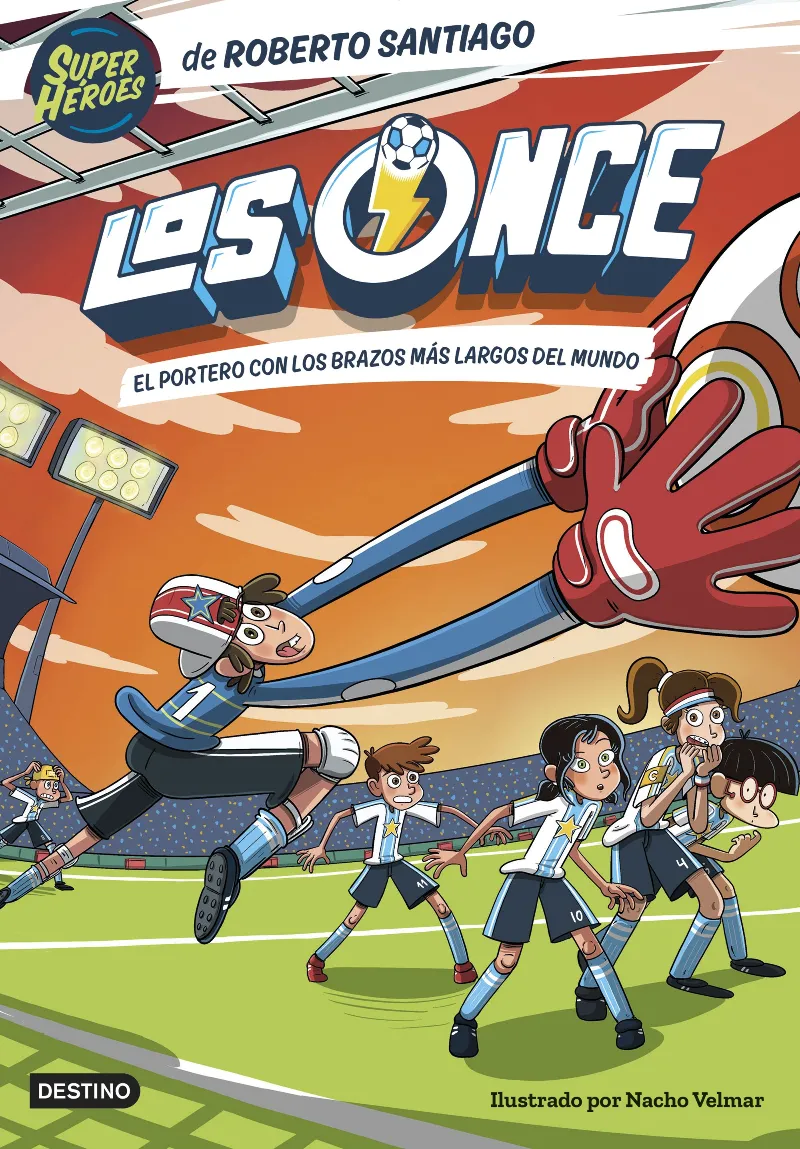 LOS ONCE-02.EL PORTERO CON LOS BRAZOS MAS LARGOS DEL MUNDO