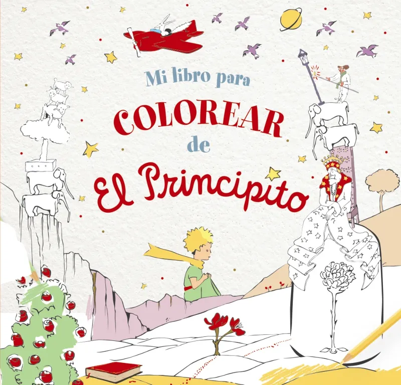 LIBRO PARA COLOREAR DE EL PRINCIPITO, MI