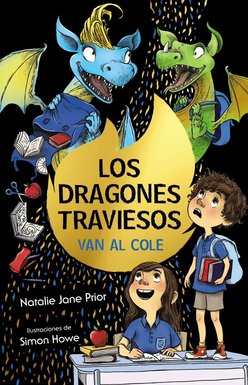 LOS DRAGONES TRAVIESOS, 2. LOS DRAGONES TRAVIESOS VAN AL COLE