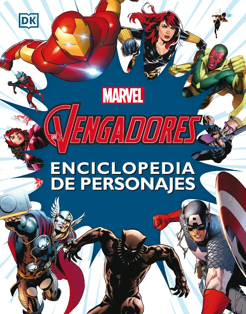 VENGADORES ENCICLOPEDIA DE PERSONAJES
