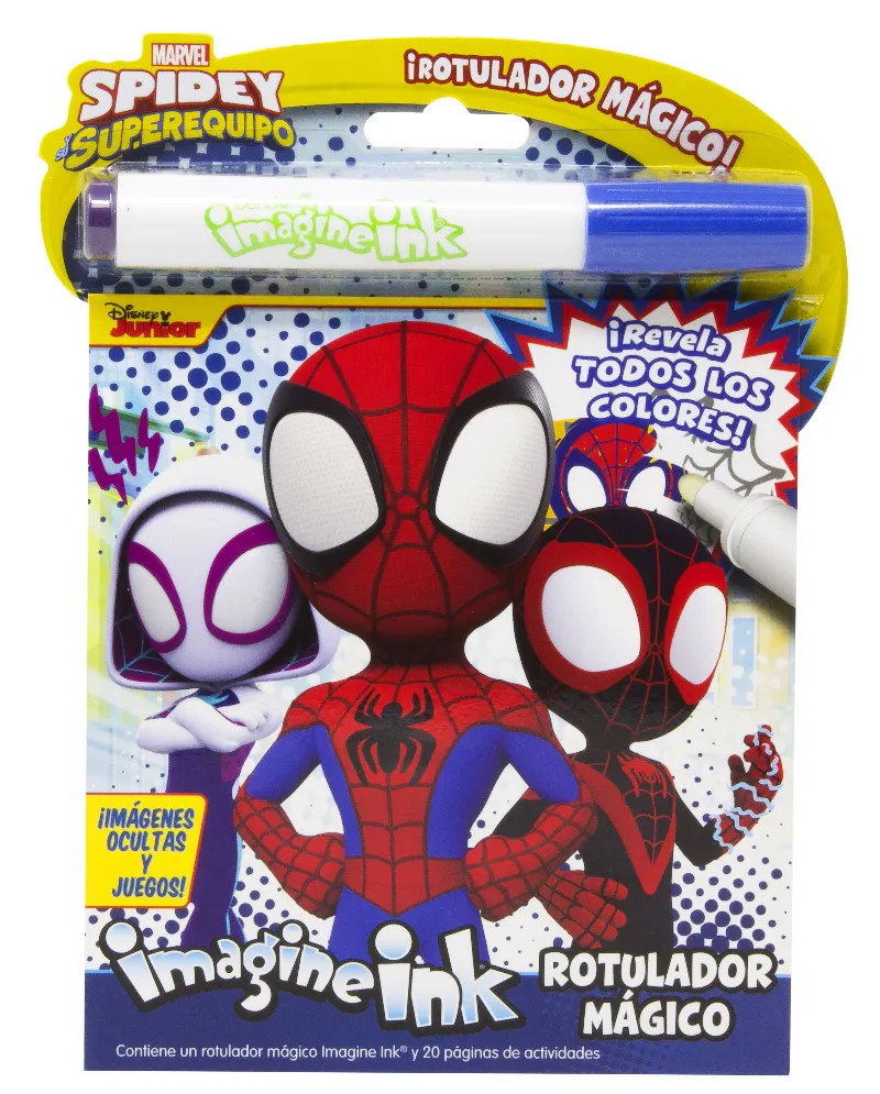 SPIDEY SUPEREQUIPO -ROTULADOR MAGICO-